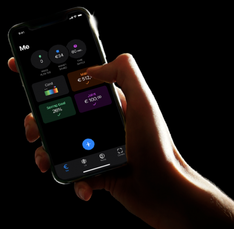 Bunq travel card e conto corrente | Anteprima App Bunq